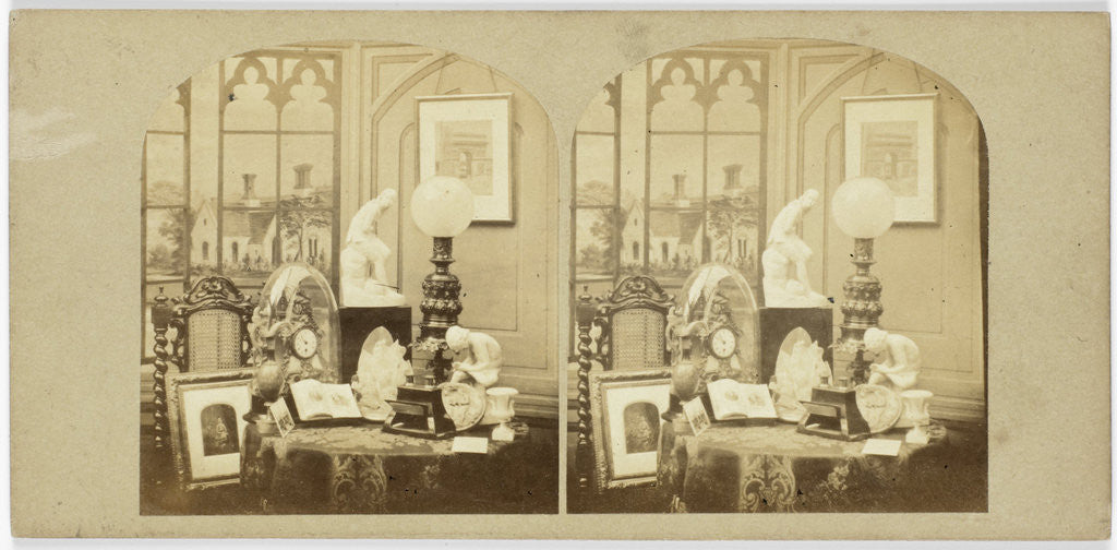 Detail of Artistic Group by The London Stereoscopic Company