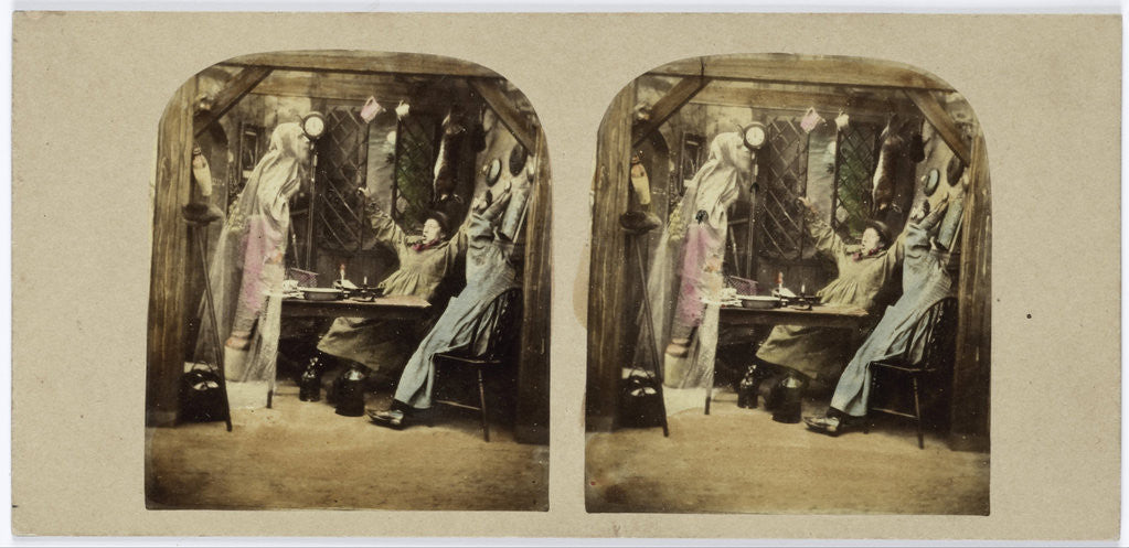 Detail of The Ghost in the Stereoscope.[Kindly suggested by Sir David Brewster by K.H.]. Anonymous