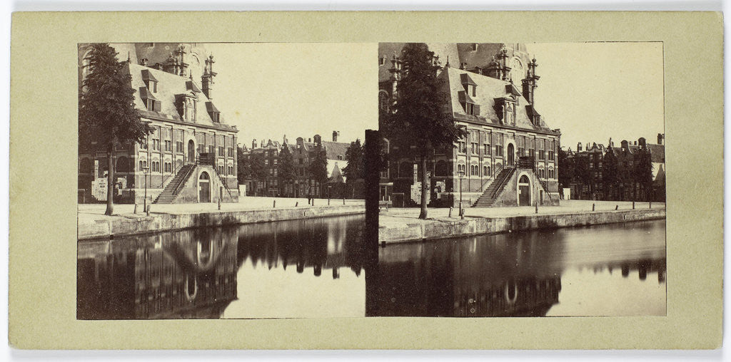 Detail of Waag on the Westermarkt in Amsterdam by Andries Jager