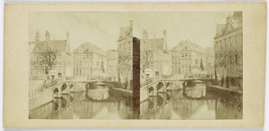 Detail of The Inner hospital in Amsterdam, The Netherlands, located at the southern end of the OZ Achterburgwal by Andries Jager