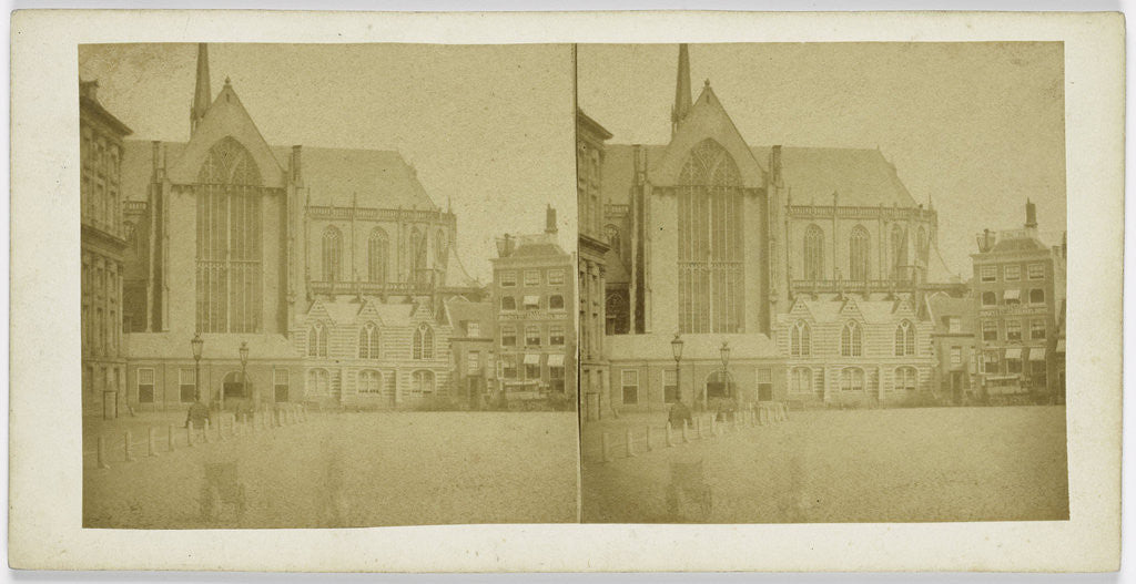 Detail of New Church, Amsterdam by Pieter Oosterhuis