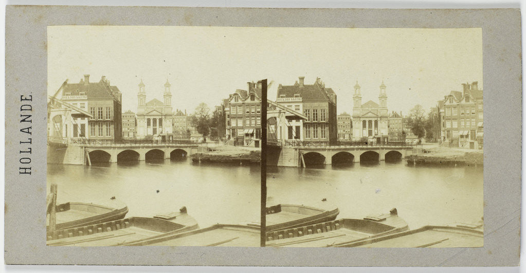 Detail of Views The Cathedral of Amsterdam by Henri Plaut