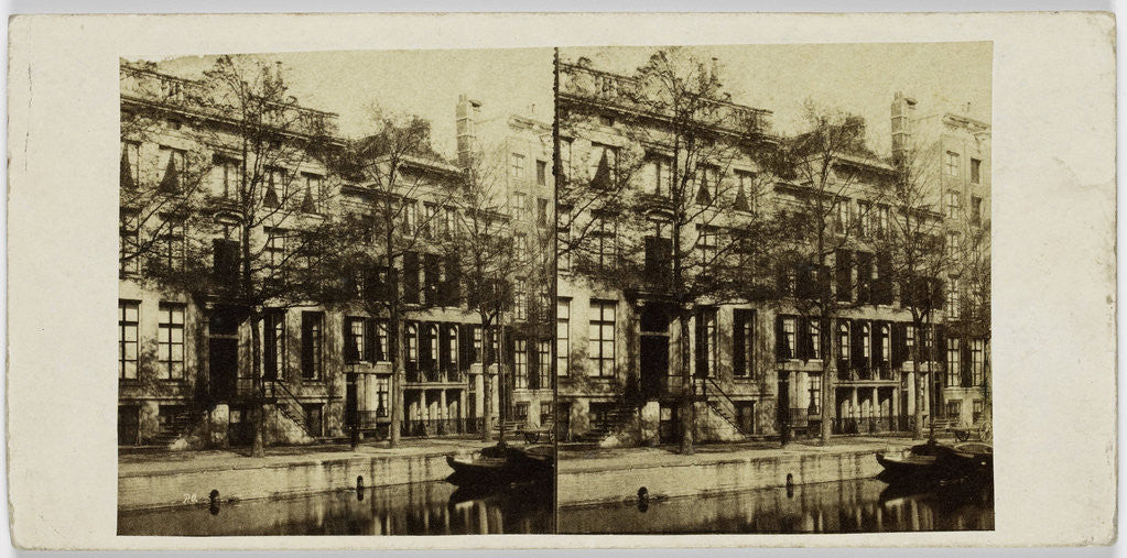 Detail of Amsterdam, The Netherlands, Herengracht at Thorbeckeplein by Pieter Oosterhuis