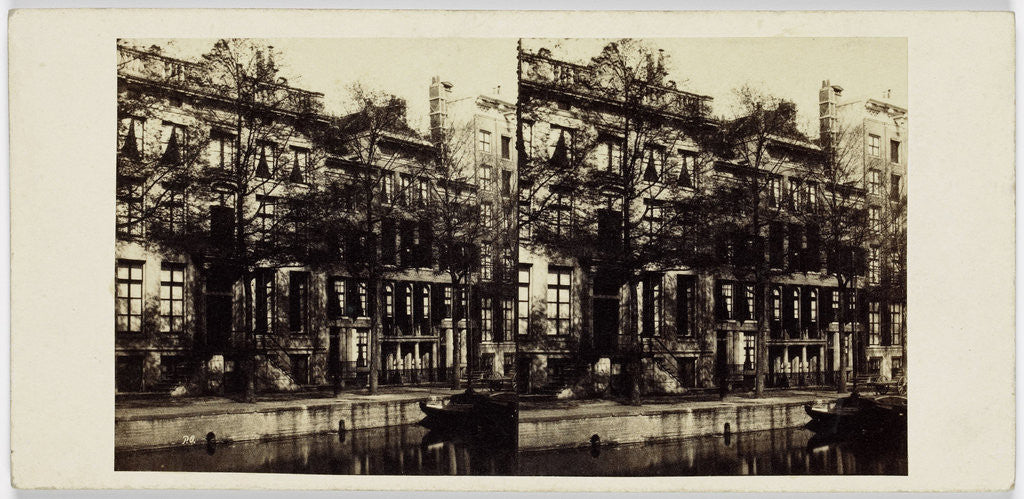 Detail of Amsterdam, The Netherlands, Herengracht at Thorbeckeplein by Pieter Oosterhuis