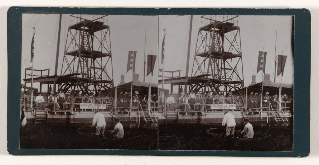 Detail of Rowboat in a pool in Amsterdam by Anonymous
