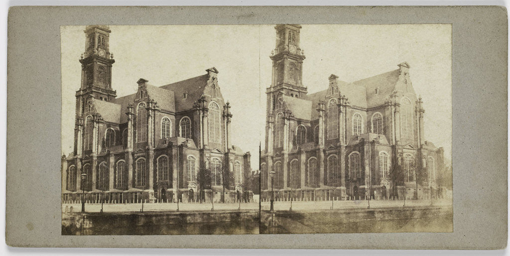 Detail of sight at the Westerkerk, Amsterdam by Anonymous