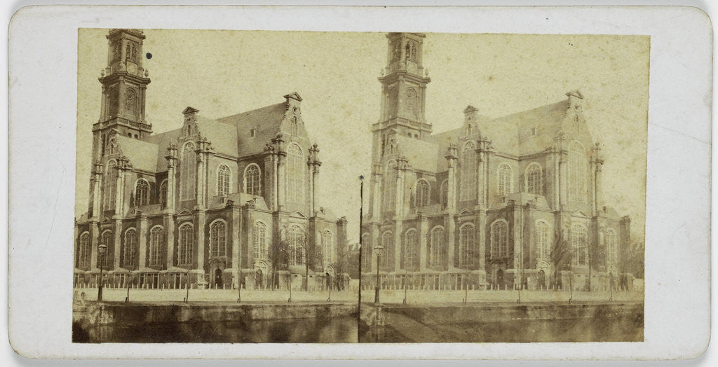 Detail of Amsterdam, The Netherlands, Westerkerk by Anonymous