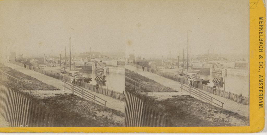 Detail of IJmuiden by Johannes W. Merkelbach & Co