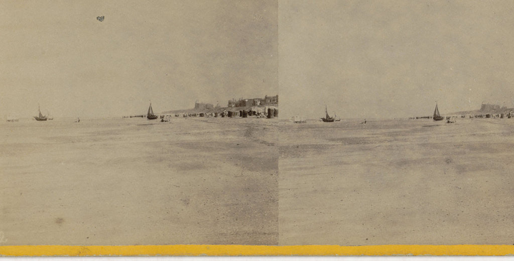 Detail of Beachfront by Johannes W. Merkelbach & Co