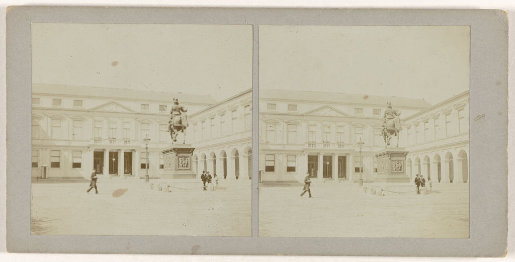 Detail of Noordeinde Palace in The Hague by Anonymous