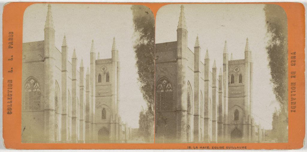 Detail of The Hague William Church, The Netherlands, Léon & Lévy, M. Léon by J. Lévy