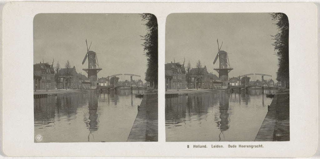 Detail of Holland Leiden Oude Heerengracht by NGP