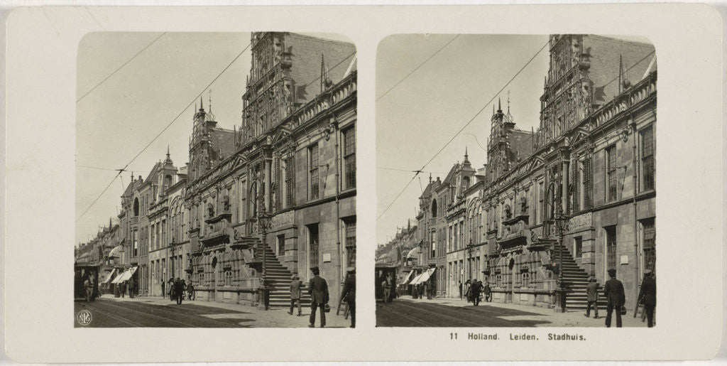 Detail of Holland Leiden city hall by NGP