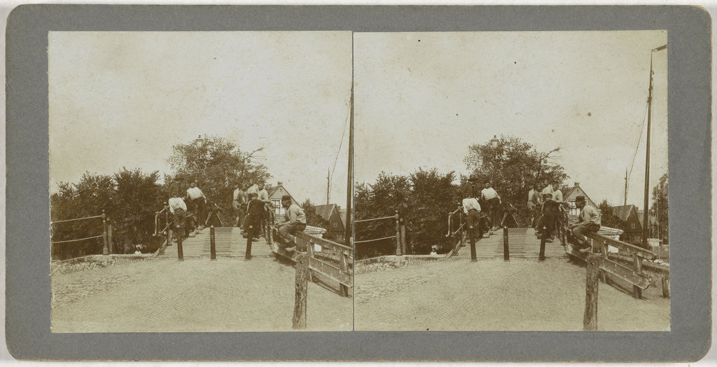 Detail of Monnikendam by Anonymous