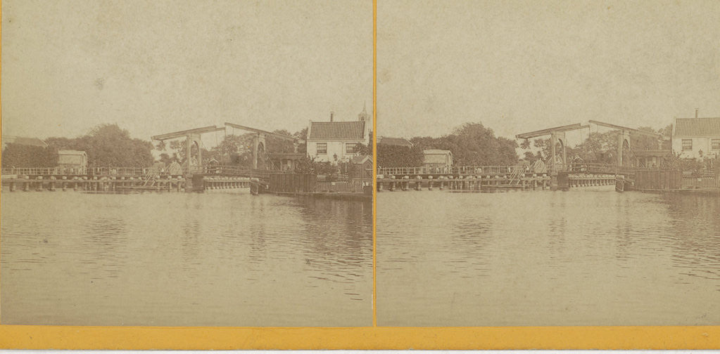 Detail of Ouderkerk a / d Amstel by Johannes W. Merkelbach & Co