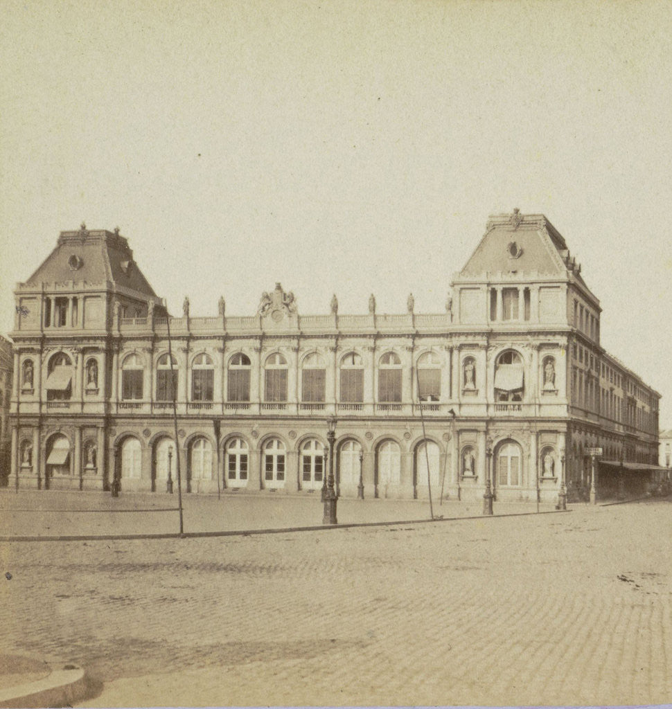 Detail of Brussels North Station by Jules Queval