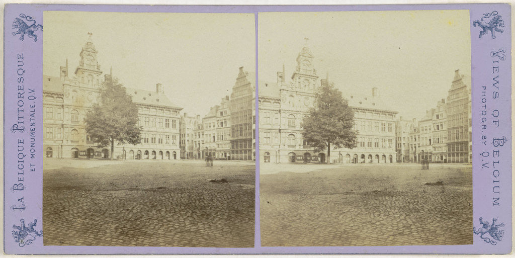 Detail of Anvers by Jules Queval