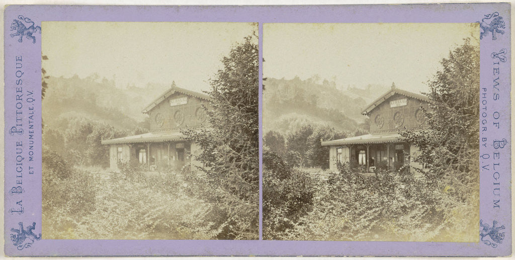 Detail of Chaufontaine, Casino by Jules Queval