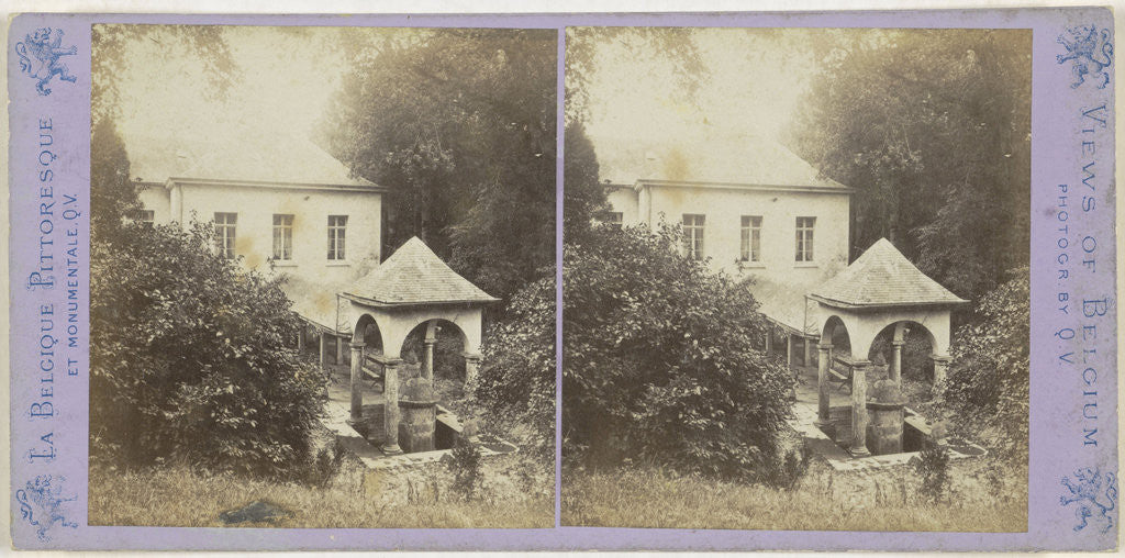 Detail of Spa, Géronstère by Jules Queval