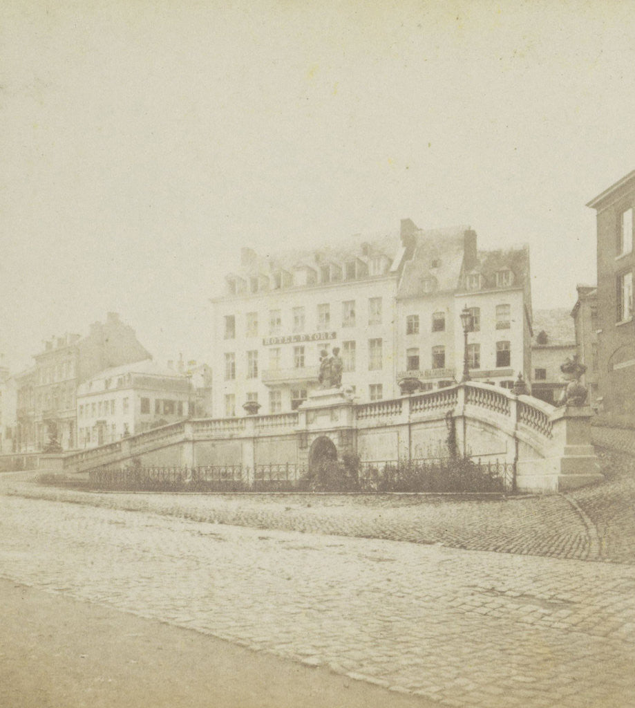 Detail of Spa, La Cascade Hotel and York by Jules Queval