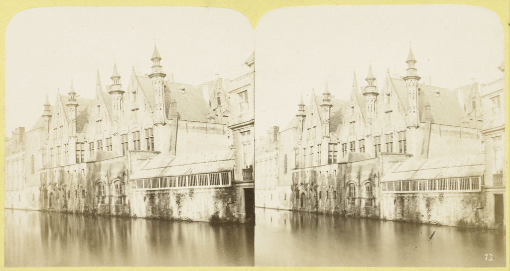 Detail of Bruges Chateau Franc, Belgium by BT