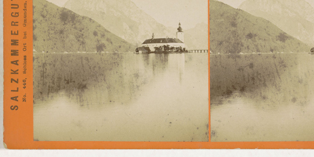 Detail of near Gmunden Austria, Baldi & Würthle, Gregor Baldi by Carl Friedrich Würthle