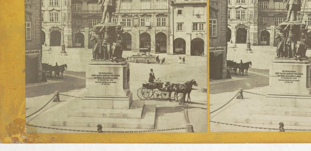 Detail of Radetzky Monument Czech Republic by Frantisek Fridrich