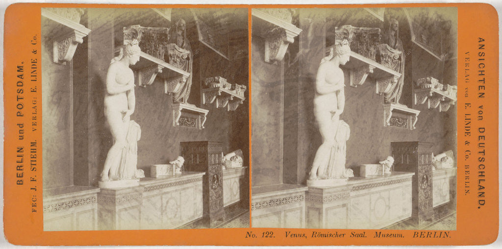 Detail of Venus Romischer Saal, Museum Berlin, Germany by Johann Friedrich Stiehm