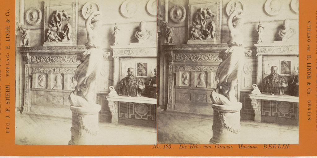 Detail of Hebe von Canova Museum Berlin, Germany by Johann Friedrich Stiehm