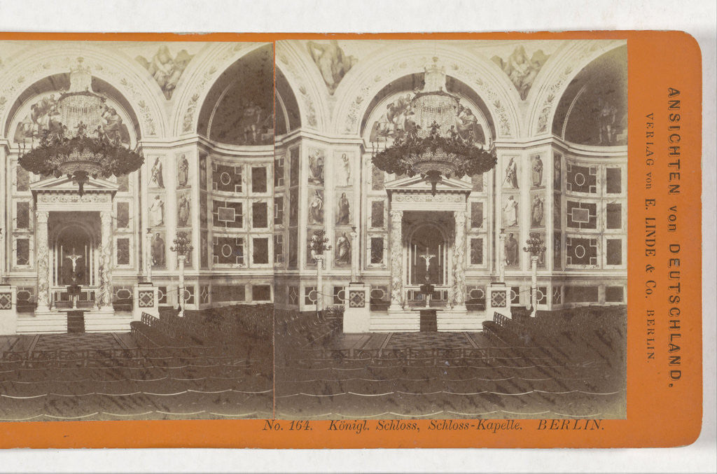 Detail of Konigl Castle, Castle Chapel, Berlin, Germany by Johann Friedrich Stiehm