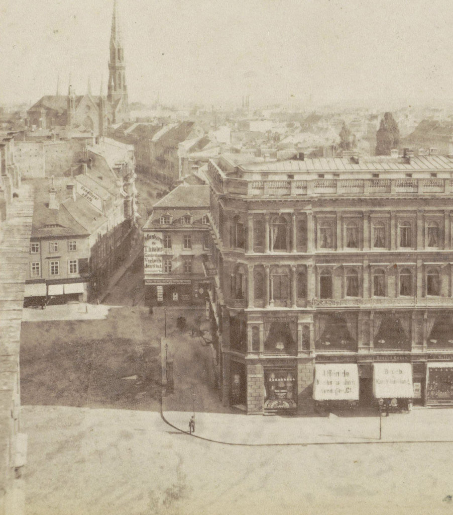 Detail of Berlin, v. Schloss n. D. Brother-Str, Germany by Johann Friedrich Stiehm