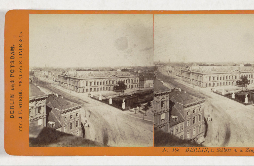 Detail of Berlin, v. Schloss n. D stuff home, Germany by Johann Friedrich Stiehm