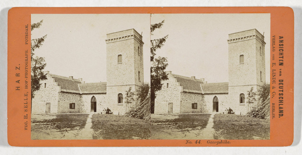 Detail of Georgshohe, Germany by H. Selle & E. Linde & Co