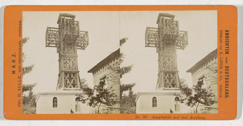 Detail of Josephshohe auf dem Auerberg, Germany by H. Selle & E. Linde & Co