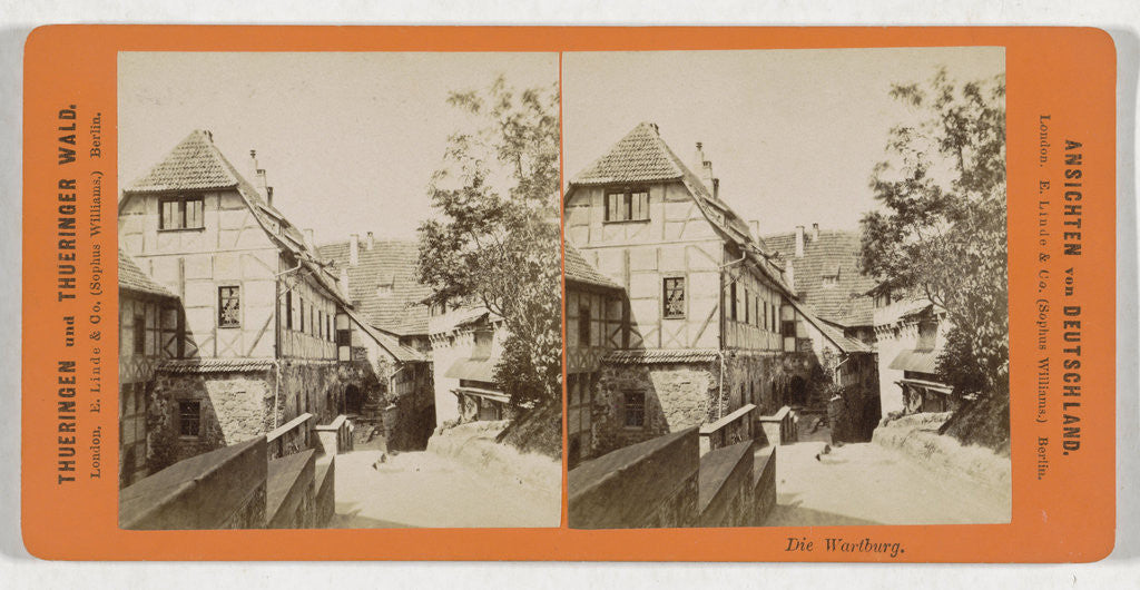 Detail of Wartburg by Sophus Williams & E. Linde & Co