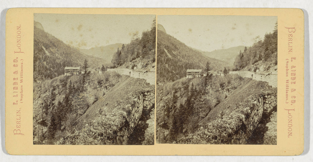 Detail of Mauthhausel, Reichenhall, Germany by Sophus Williams & E. Linde & Co