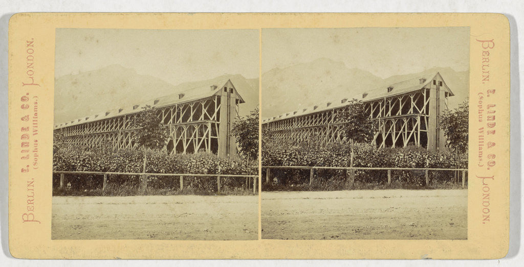 Detail of Gradirwerke Reichenhall, Germany by Sophus Williams & E. Linde & Co