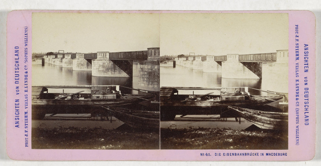 Detail of Sophus Williams & E. Linde & Co by Johann Friedrich Stiehm