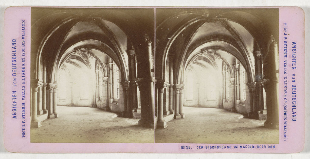 Detail of Sophus Williams & E. Linde & Co by Johann Friedrich Stiehm