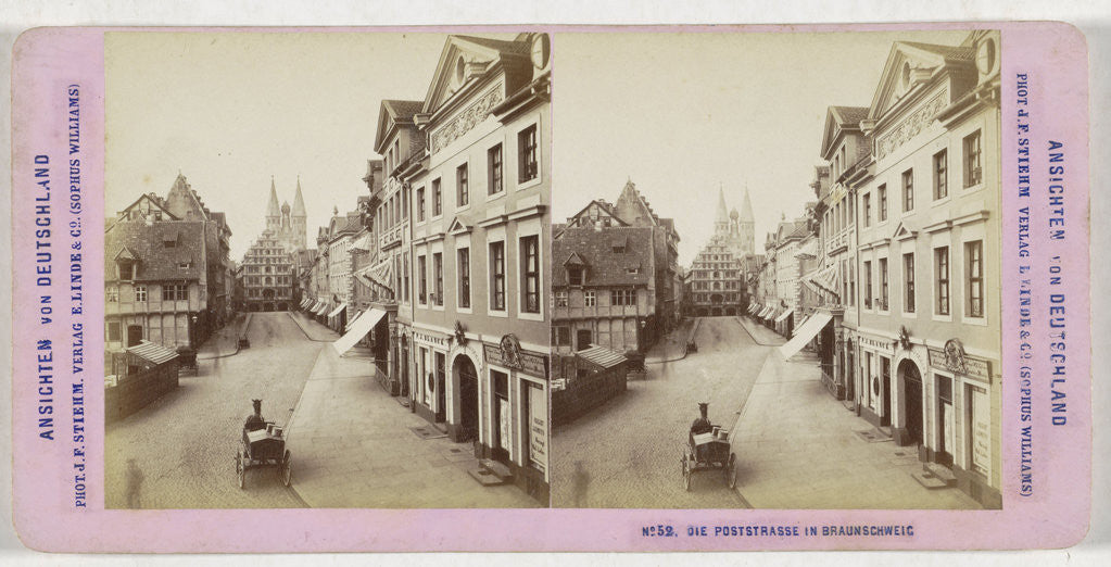 Detail of Sophus Williams & E. Linde & Co by Johann Friedrich Stiehm