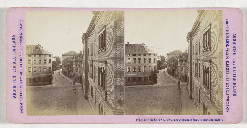 Detail of Sophus Williams & E. Linde & Co by Johann Friedrich Stiehm