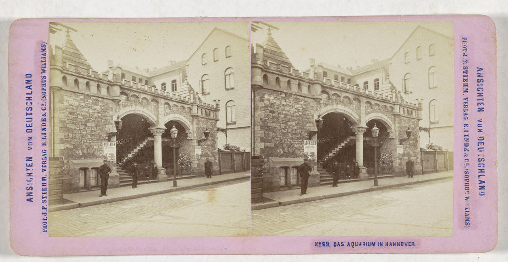 Detail of Sophus Williams & E. Linde & Co by Johann Friedrich Stiehm