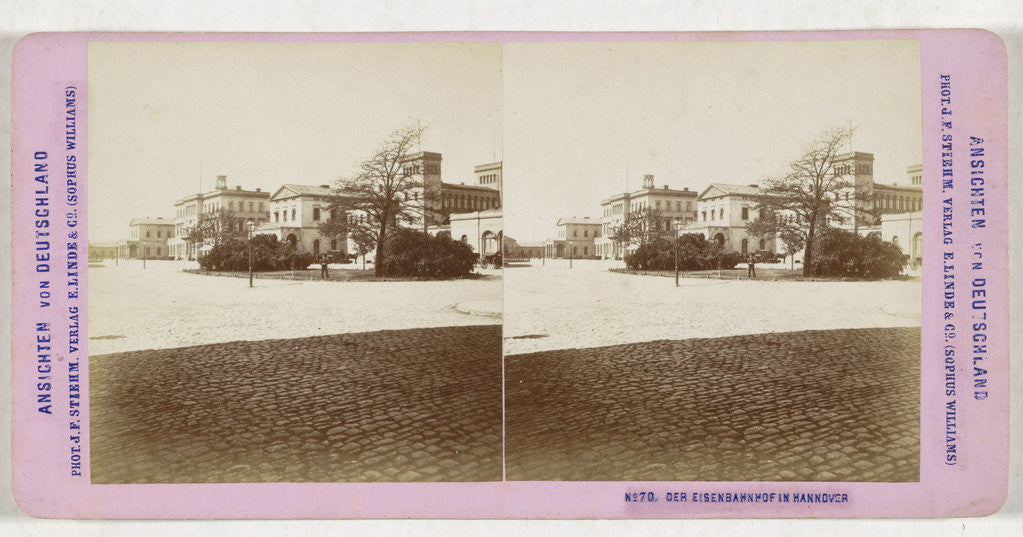 Detail of Sophus Williams & E. Linde & Co by Johann Friedrich Stiehm