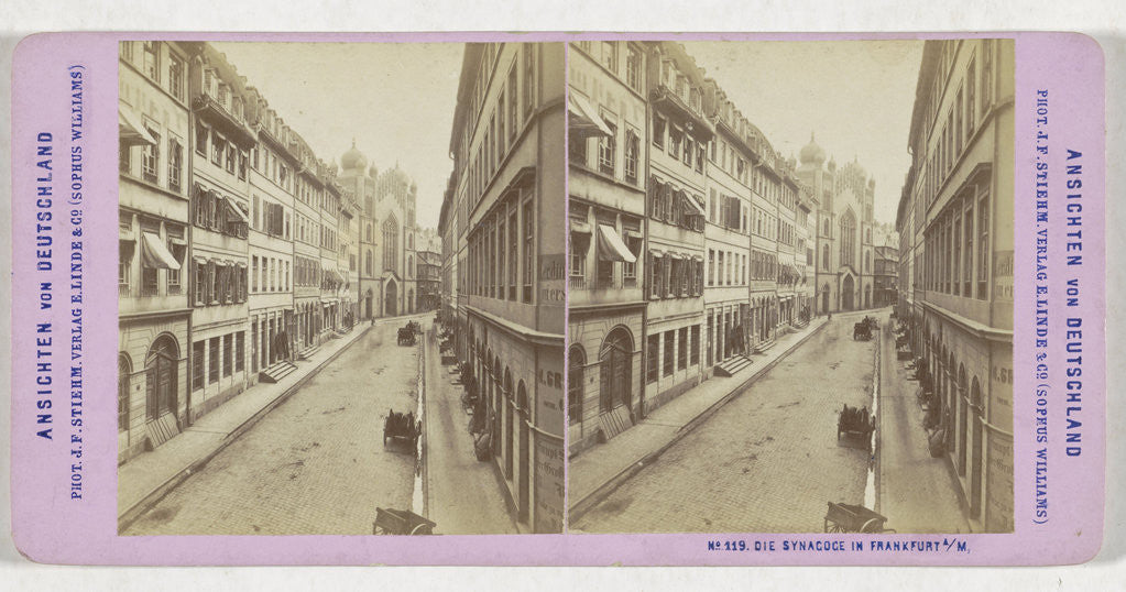 Detail of Sophus Williams & E. Linde & Co by Johann Friedrich Stiehm