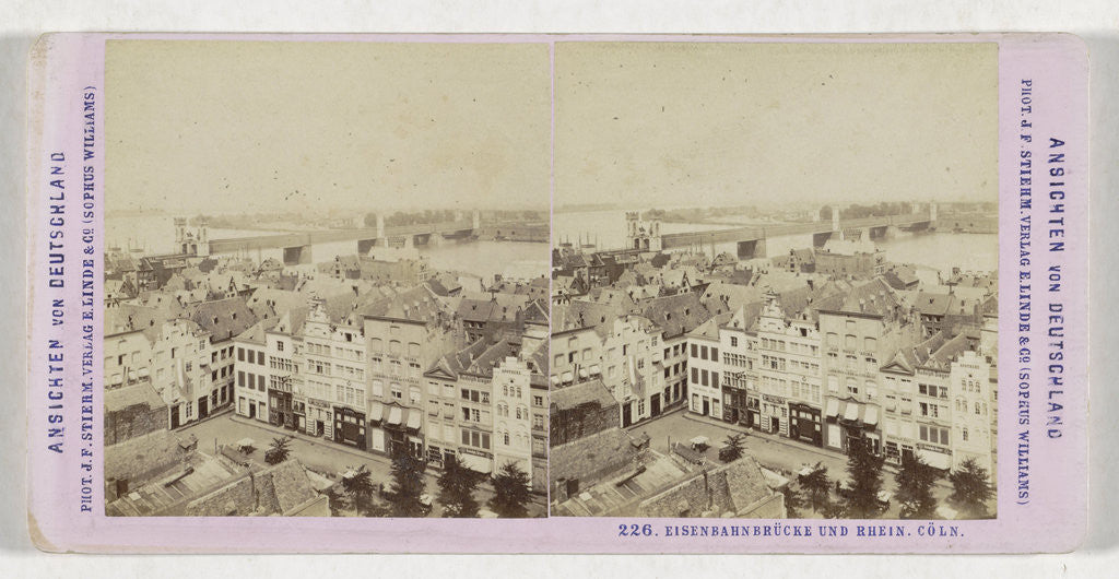 Detail of Sophus Williams & E. Linde & Co by Johann Friedrich Stiehm