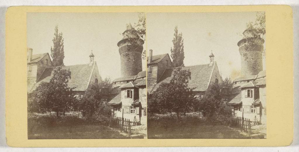 Detail of Nurnberg Wallpurgis-Thurm auf der Burg, Germany by Johann Friedrich Stiehm