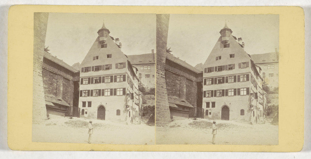 Detail of Nurnberg Pilate Haus, Germany by Johann Friedrich Stiehm