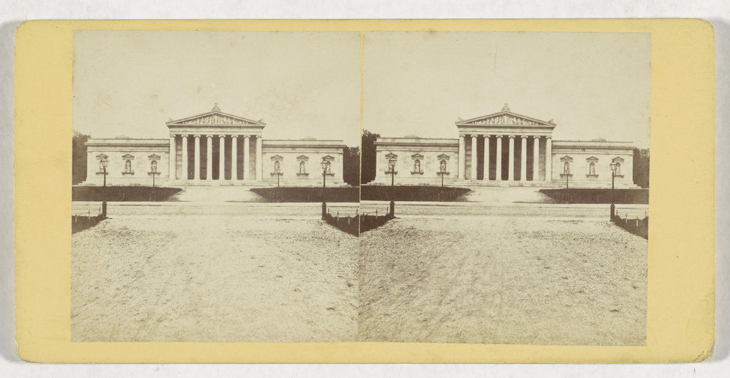 Detail of Munich Glyptothek, Germany by Johann Friedrich Stiehm