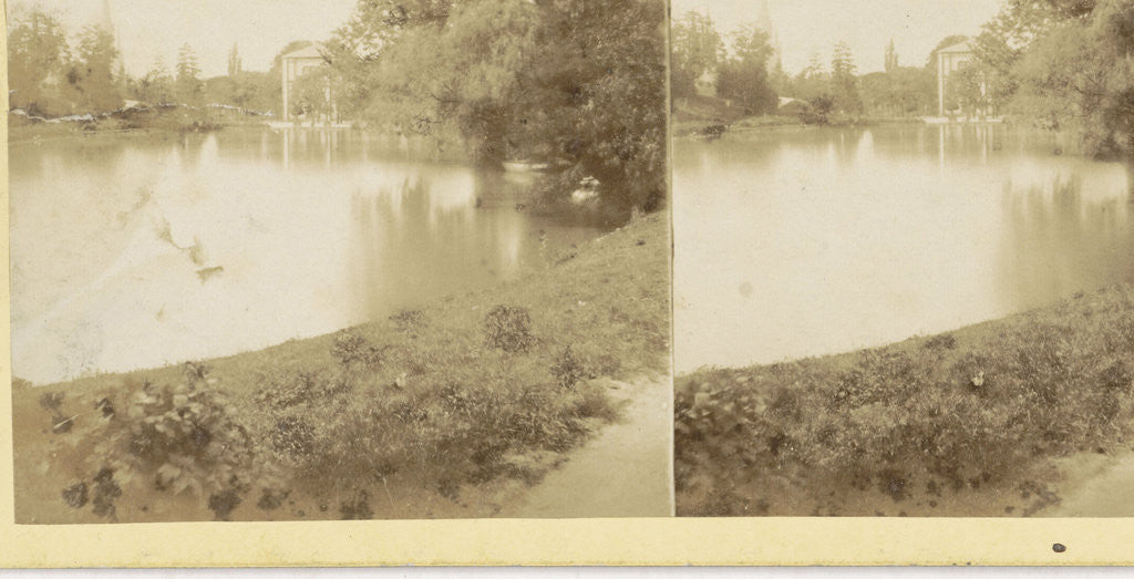 Detail of Garden of Kursaal, a Wiesbaden, Germany by Anonymous