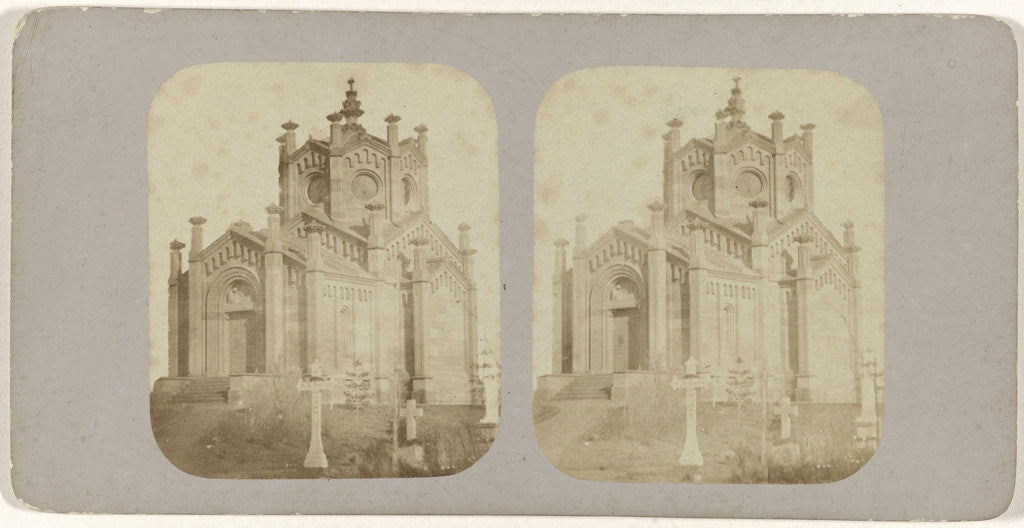 Detail of Mausoleum in Frankfurt am Main, Germany by Anonymous